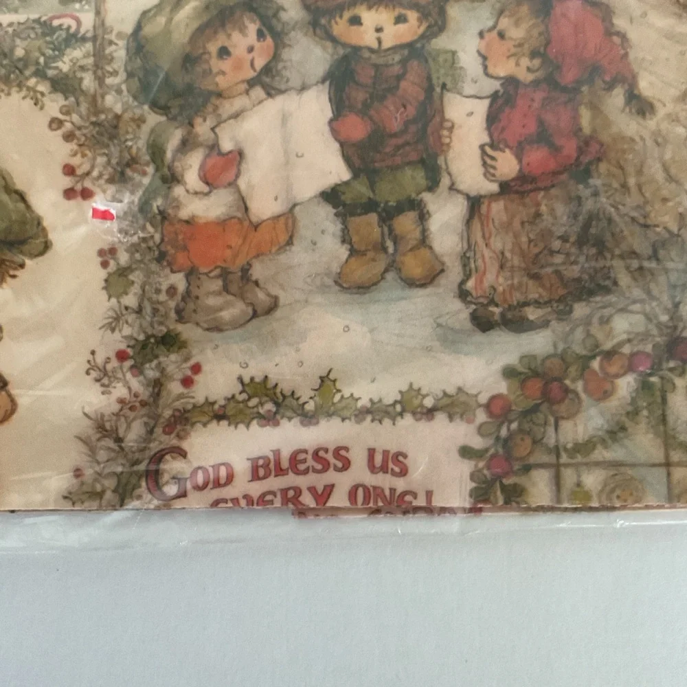 Vintage Hallmark Tiny Tim Wrapping Paper NWT